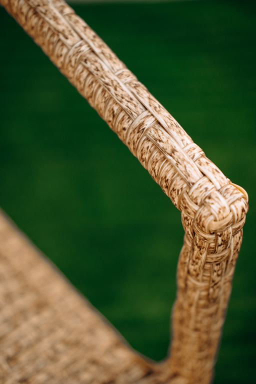 Кресло плетеное Dove бежевый люкс