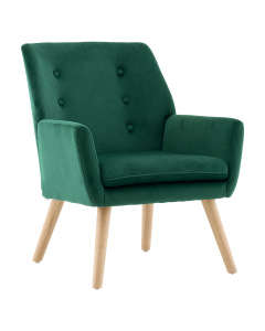 Кресло Райт тёмно-зелёный