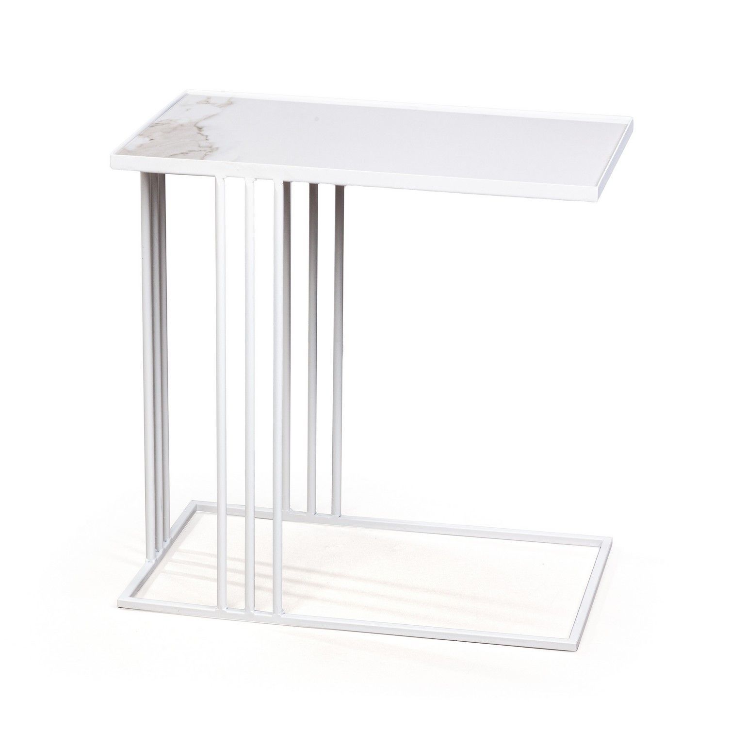 Журнальный столик Stone 026, керамика белая (арт. A026.D01)