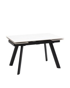 Стол Нэд 120-180/80/76 см столешница керамика Snow Mountain Stone