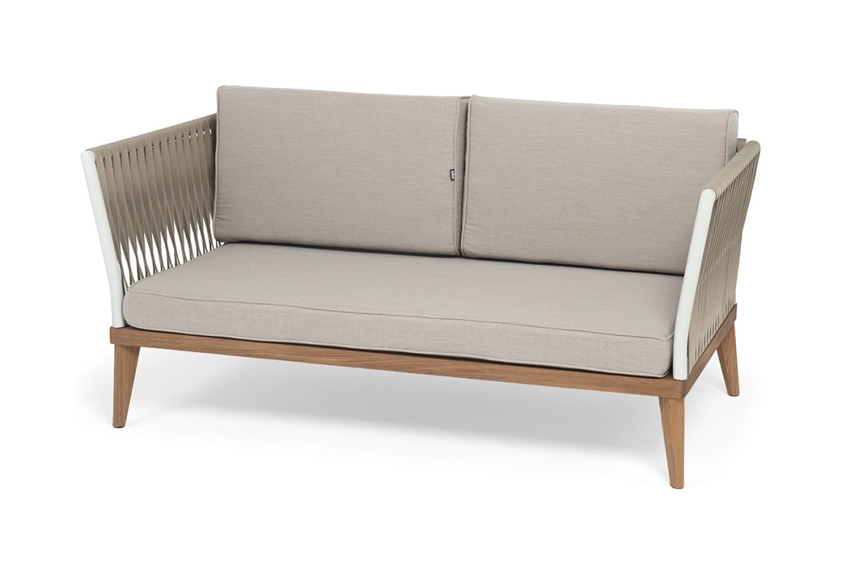 "Касабланка" диван 2-местный плетеный из роупа