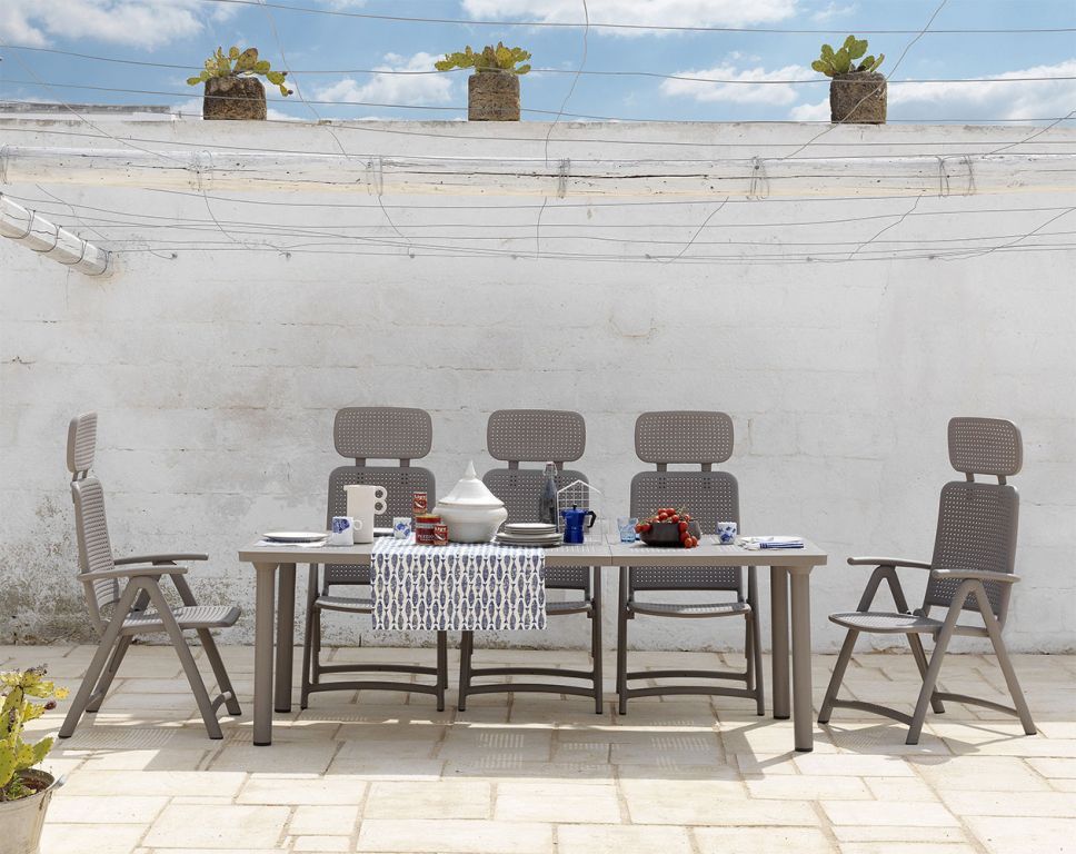 Кресло пластиковое складное Acquamarina тортора