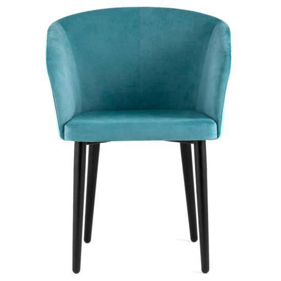 Стул Ральф велюр пыльно-голубой