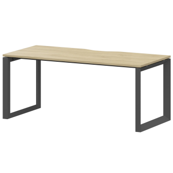 Стол на металлокаркасе Аргентум-МП НТМП.О-160 Баттл Рок/Антрацит