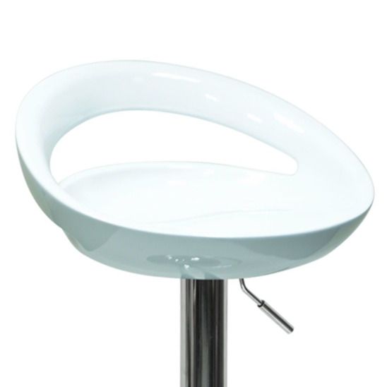 Барный стул Круз , белый глянец