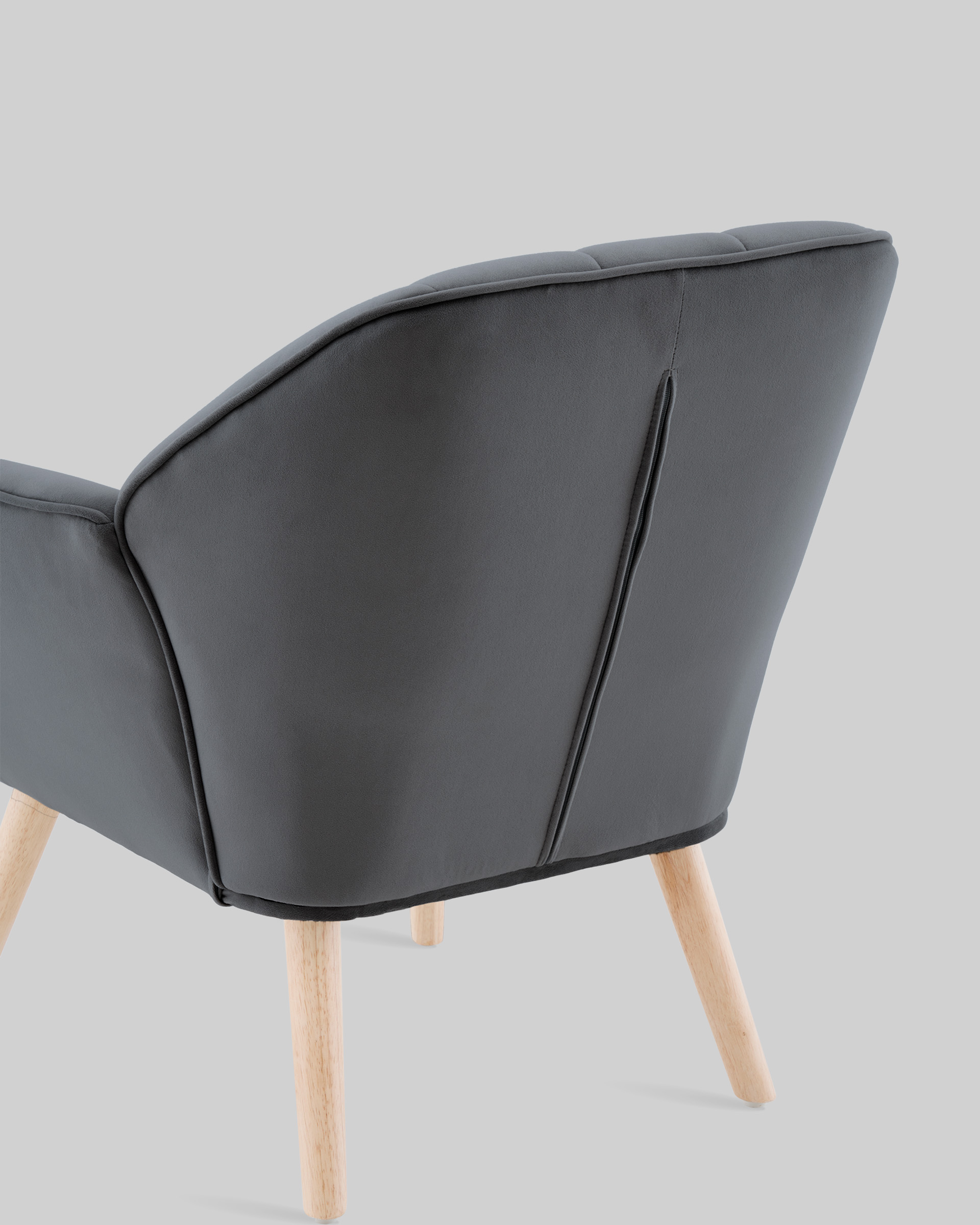 Кресло Руди серый