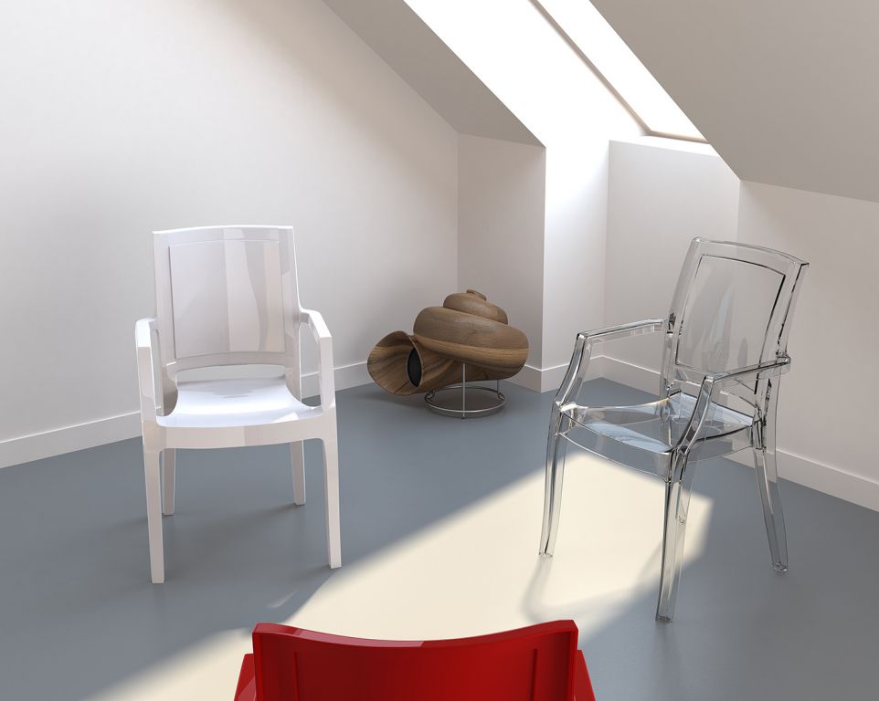 Кресло прозрачное Arthur прозрачный