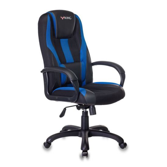 Кресло игровое VIKING-9/BLACK искусственная кожа