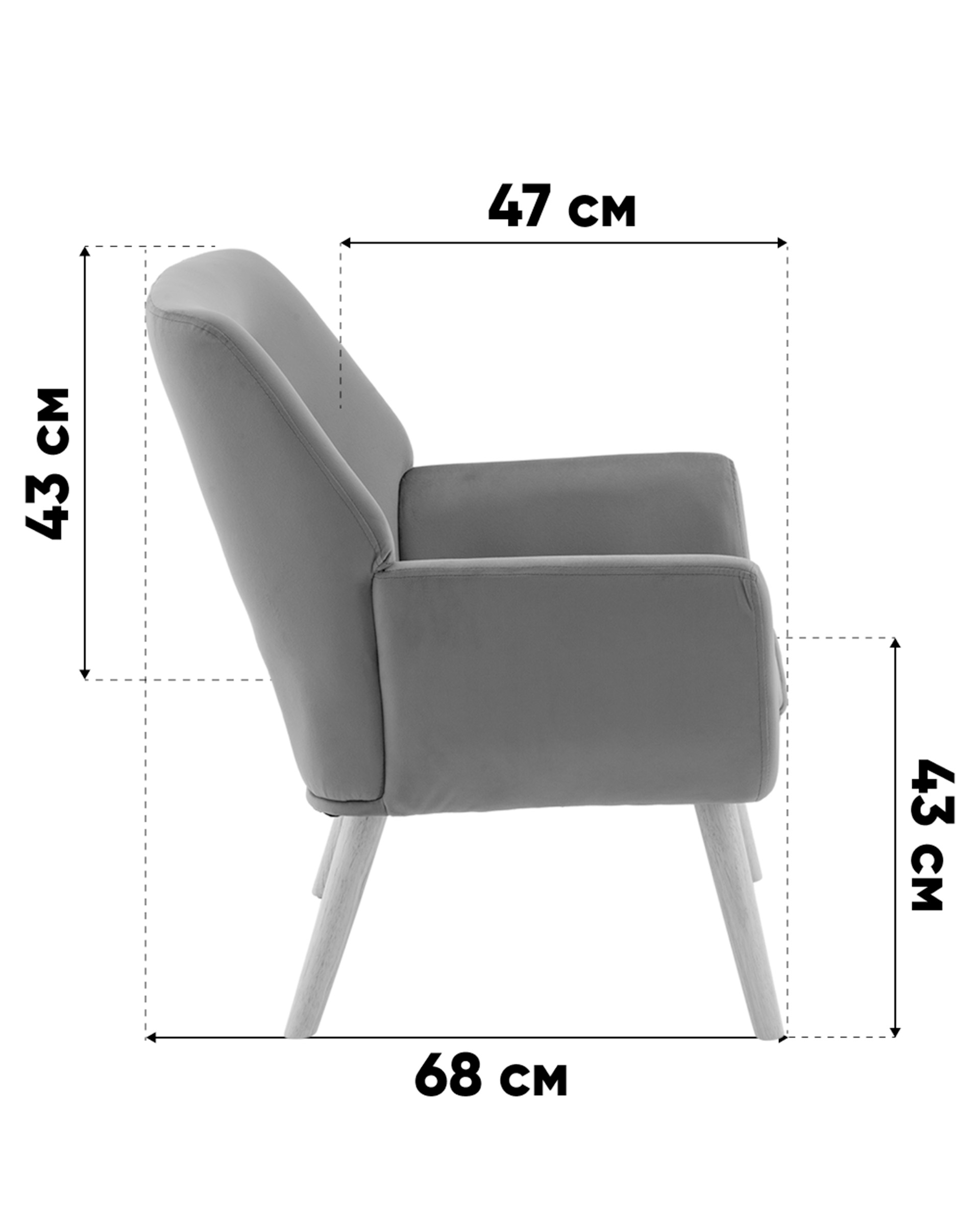 Кресло Райт тёмно-зелёный