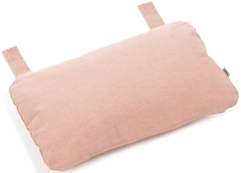 Лаунж-кресло пластиковое с подушкой Net Lounge ментоловый, розовый