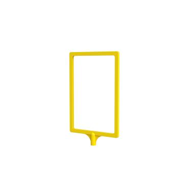 Рамка с интегрированным Т-держателем PFT-A5, цвет желтый