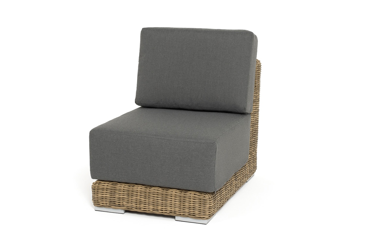 "Капри" модуль диванный прямой с подушками