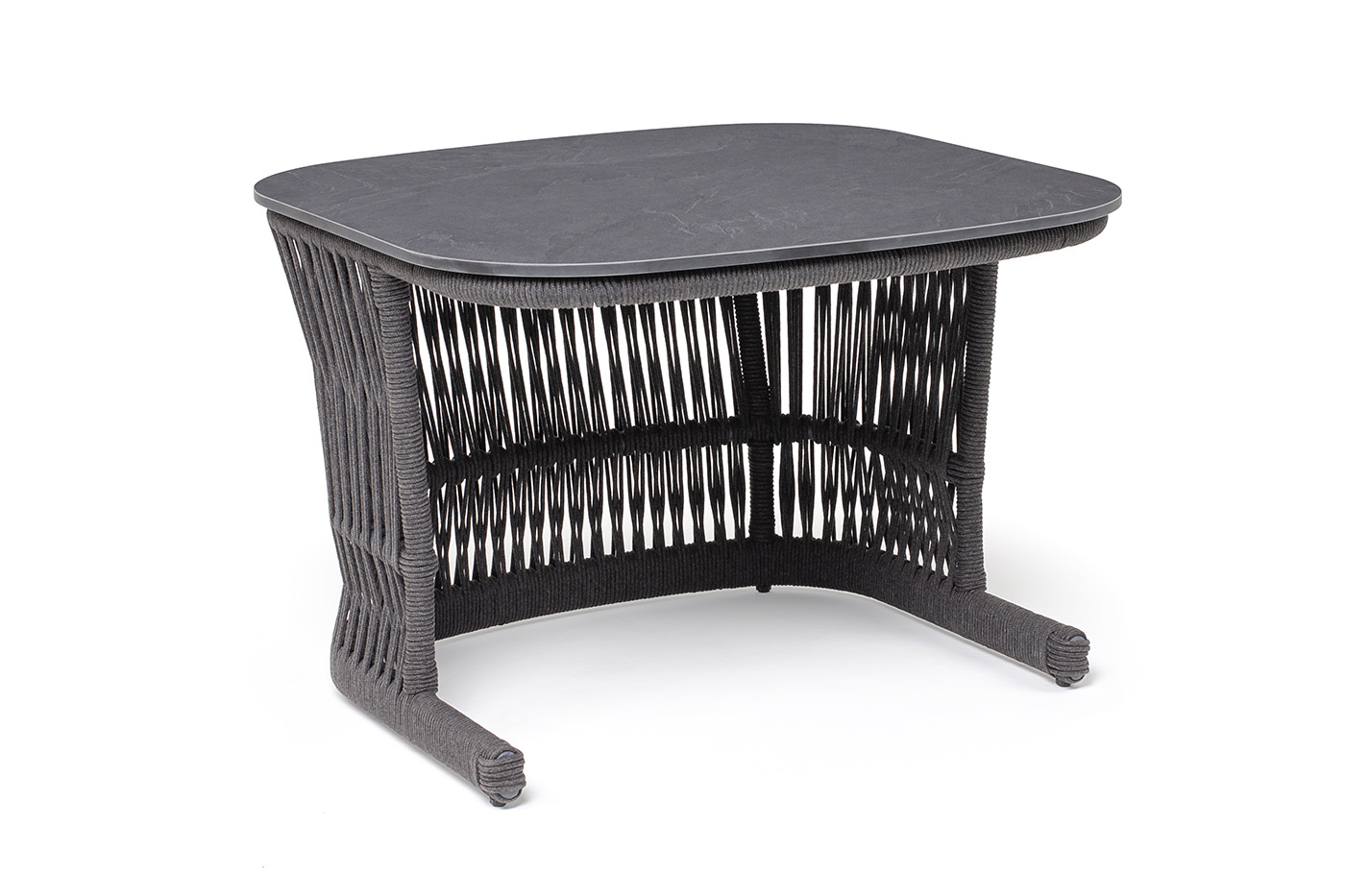 "Лугано" журнальный стол 76х76 H55 см из HPL