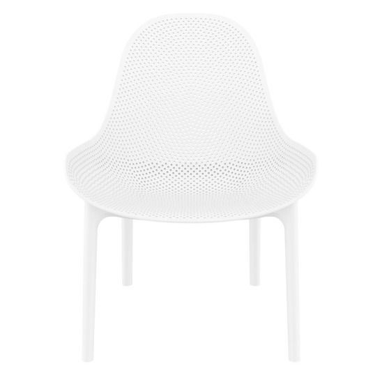 Лаунж-кресло пластиковое Грау, белый