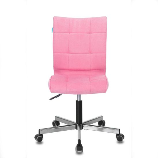 Кресло CH-330M без подлокотников, розовый вельвет