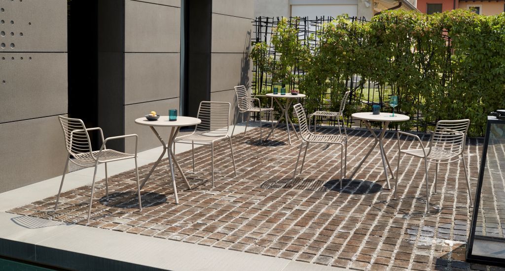 Стол металлический Leo тортора