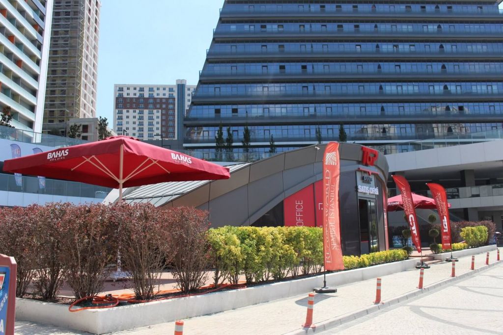 Зонт профессиональный Avocado бежевый