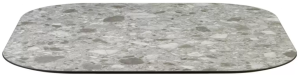 Столешница квадратная со скругленными углами Compact Laminate зернистый