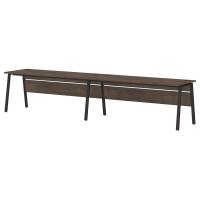 Линейный кластер на металлокаркасе 3600x700x750 - T-149 цвет Таксония темная