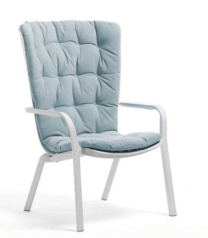 Подушка для кресла Folio голубой
