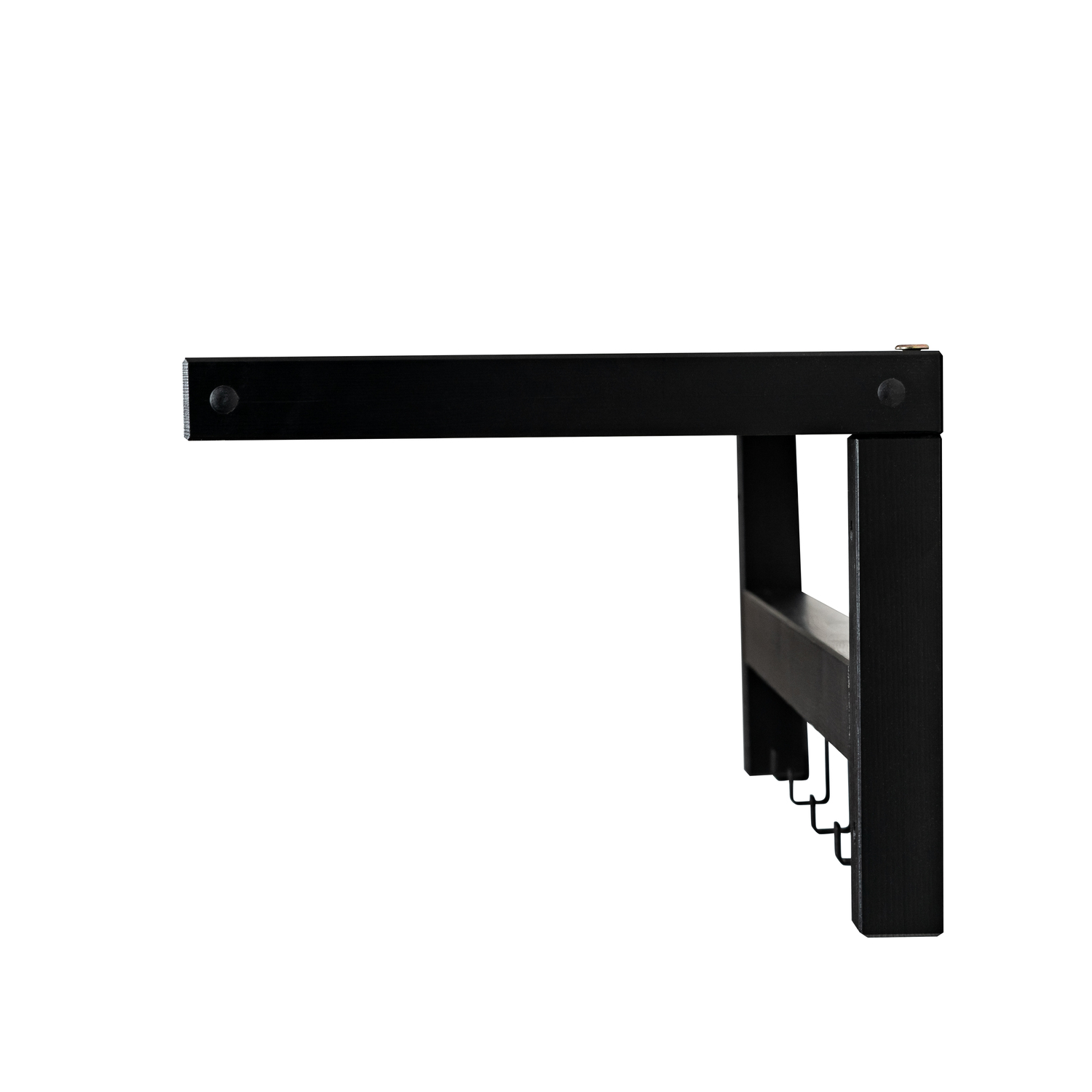 Leset Полка навесная "Мира" (Полка навесная 79) цвет Черный