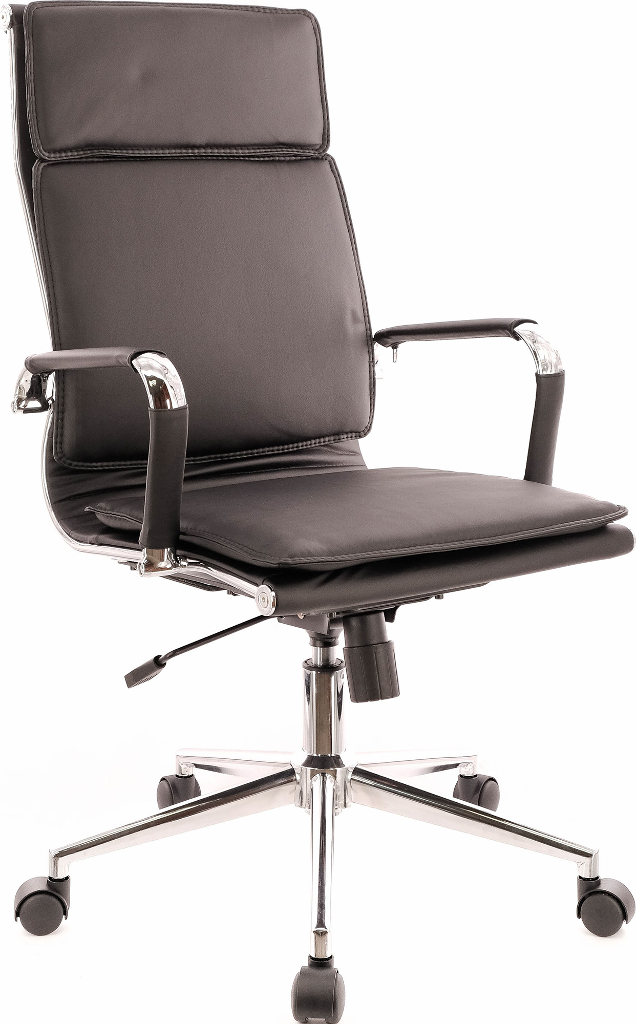 Кресло Everprof Nerey (Нэрэй) T Экокожа Черный