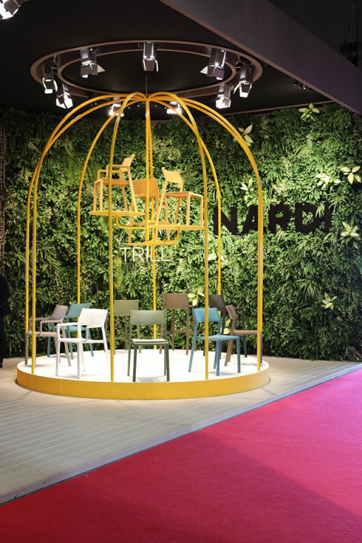 Кресло пластиковое Trill Armchair белый