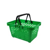 Корзина пластиковая CLASSIC, 20 литров, цвет зеленый