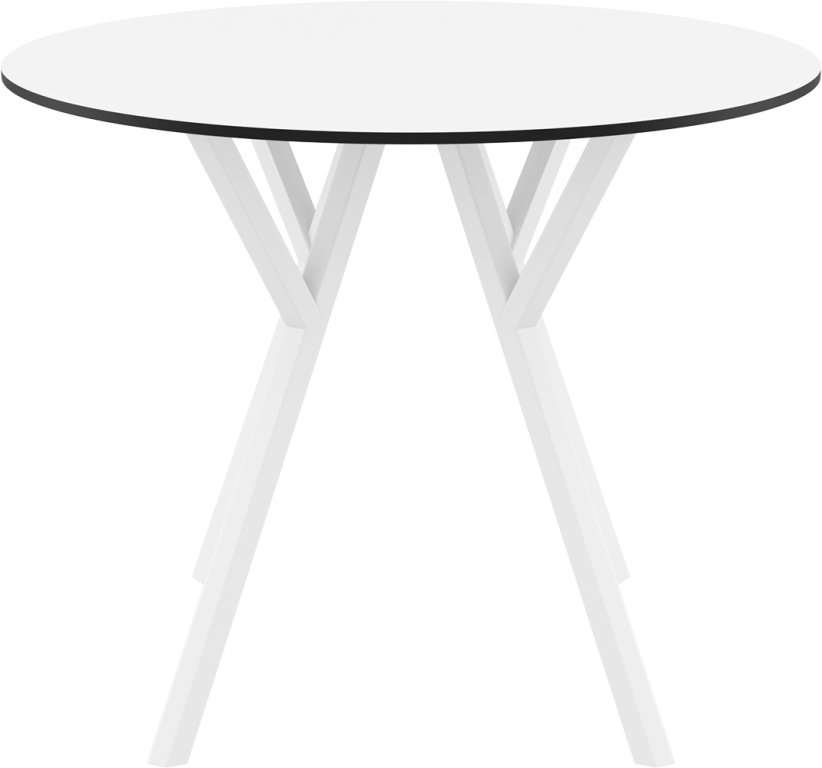 Стол пластиковый Max Table Ø90 белый