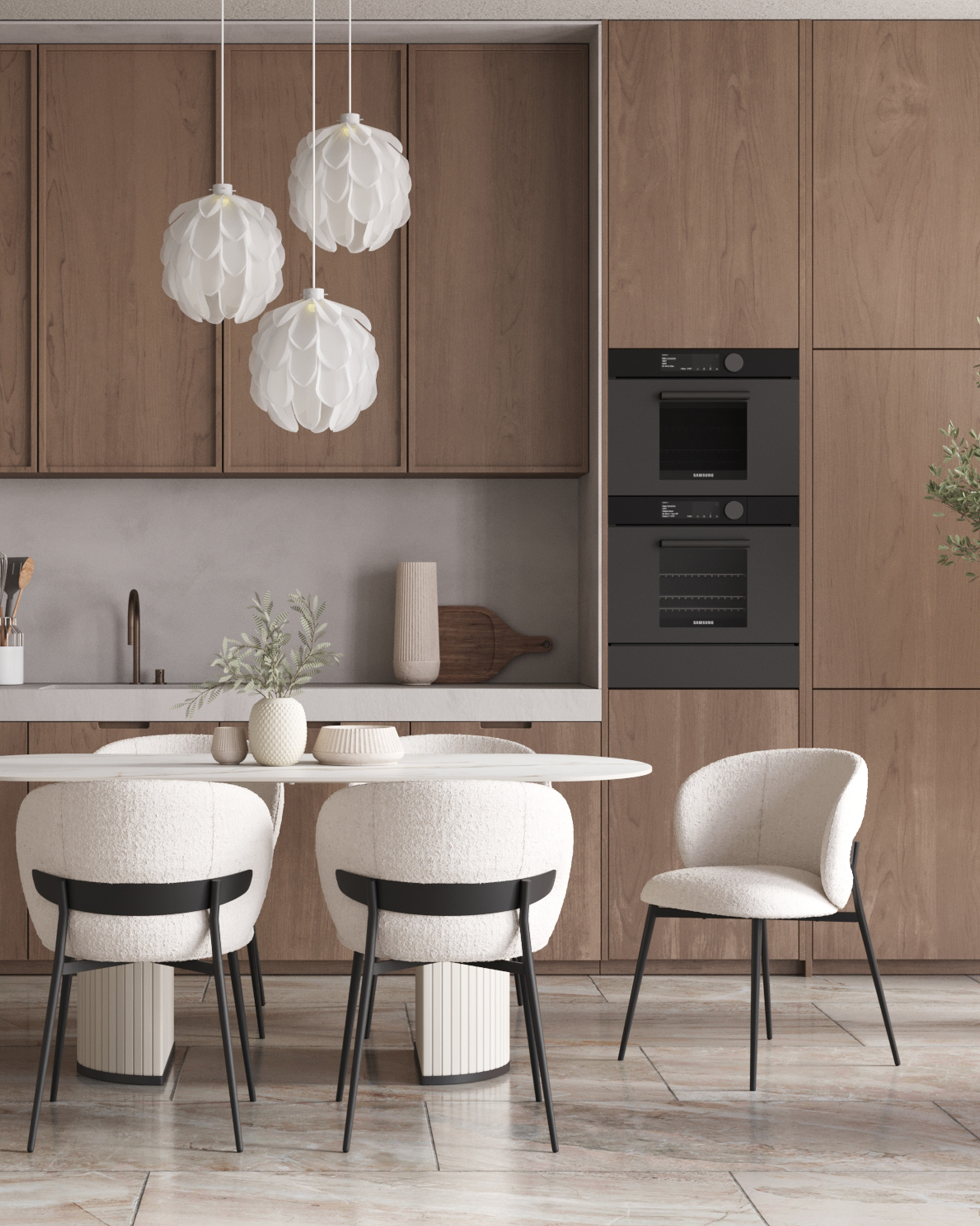 Стул Блейз букле белый