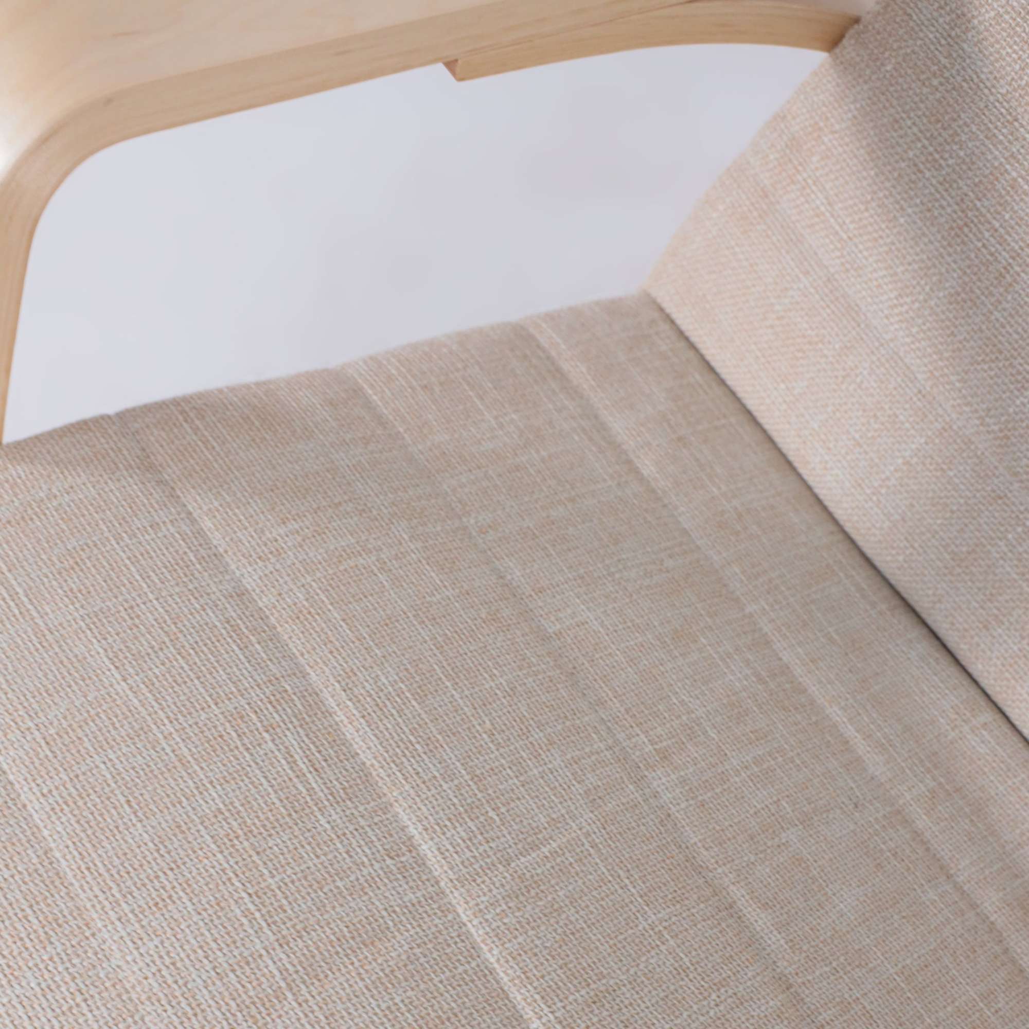 Кресло-качалка Smart, бежевый, ткань