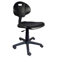 Кресло оператора на черном основании