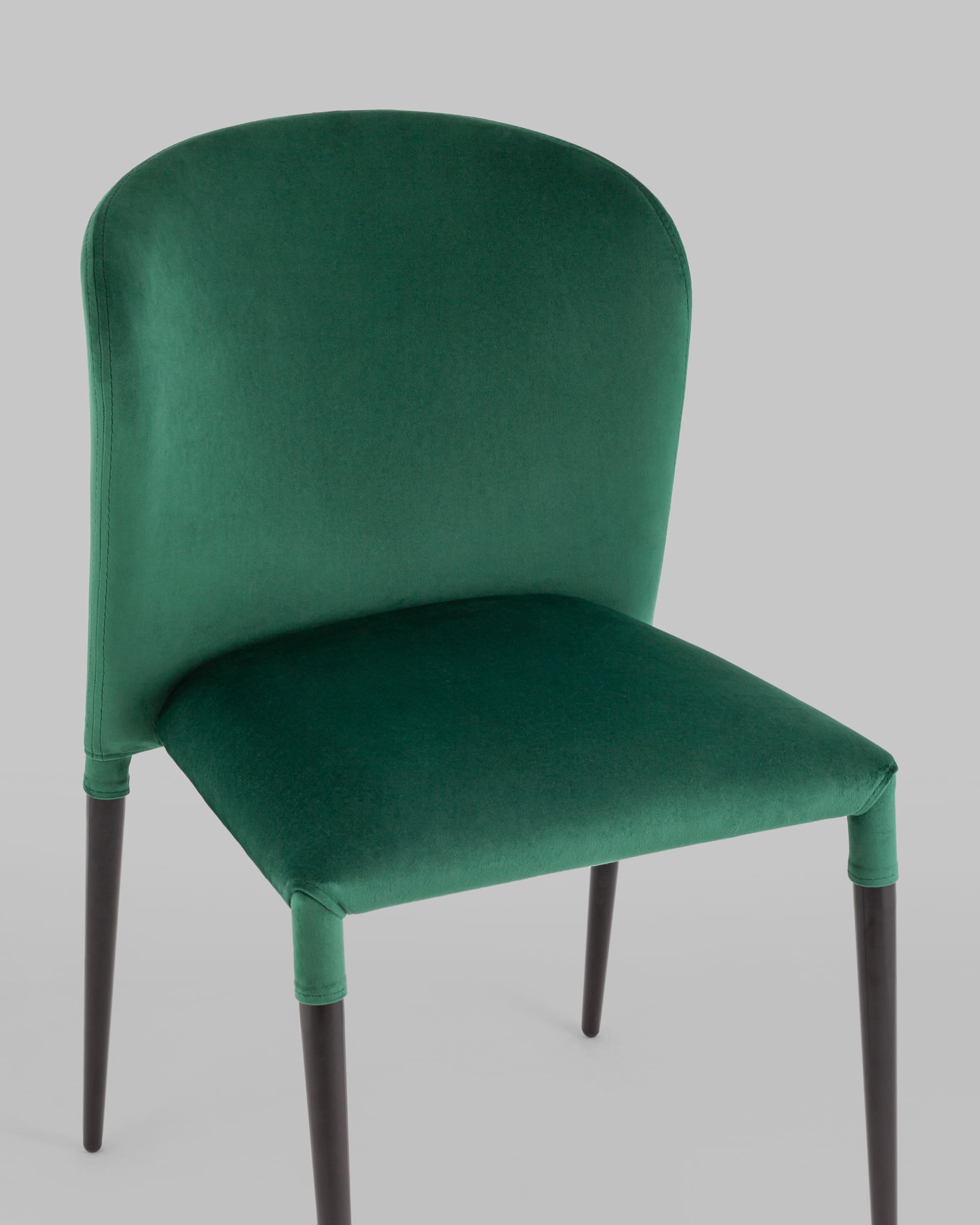 Стул Лори велюр зелёный