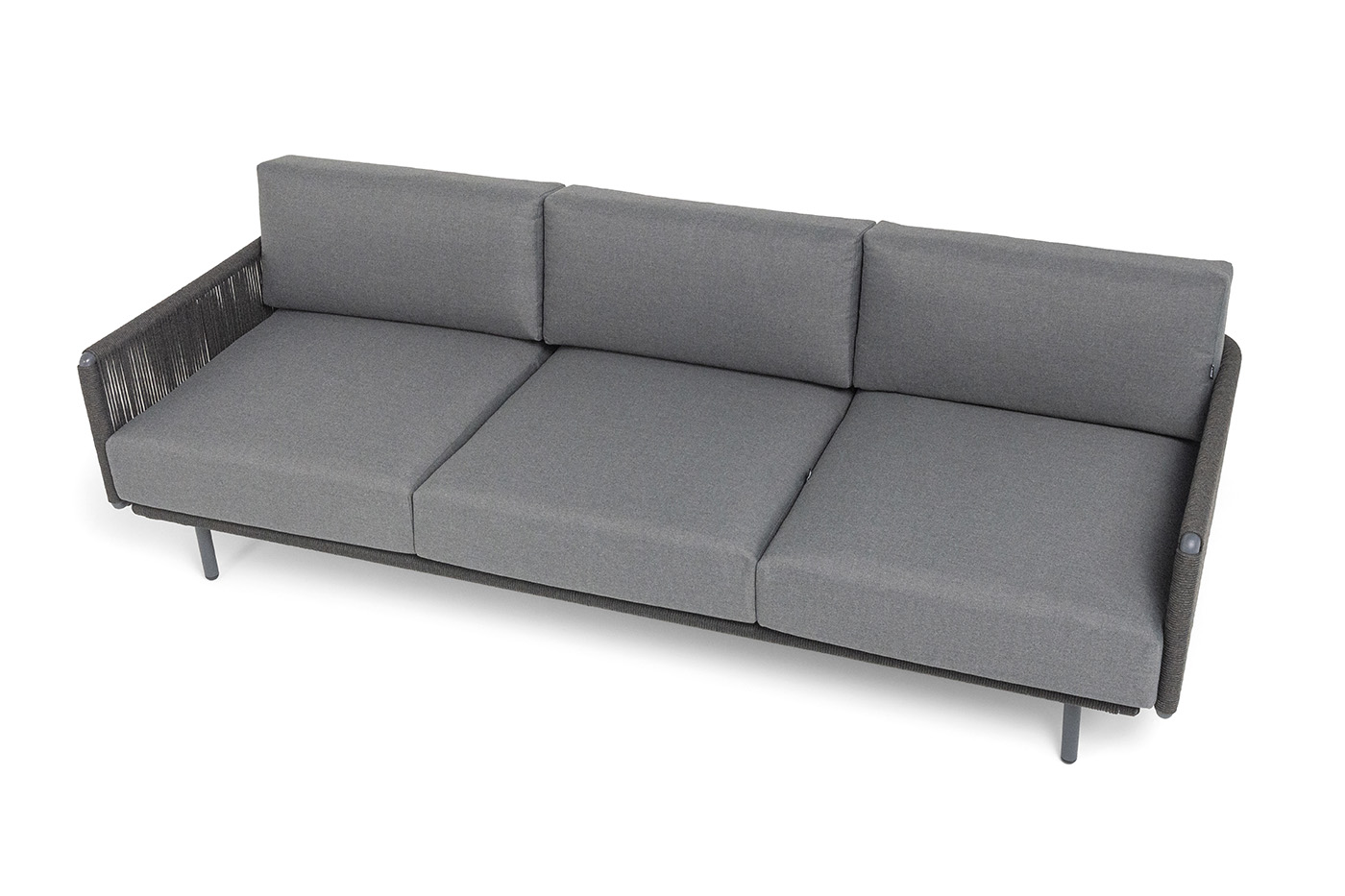 "Джелло" диван 3-местный плетеный из роупа