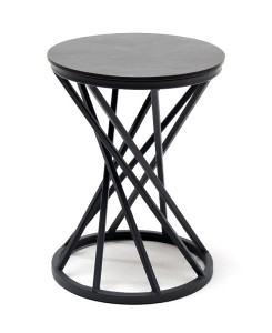 "Сантьяго" журнальный стол из HPL круглый Ø40 H55