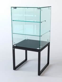 Прилавок "ЛОФТ СТИЛЬ" №111 (с дверкой), Черный