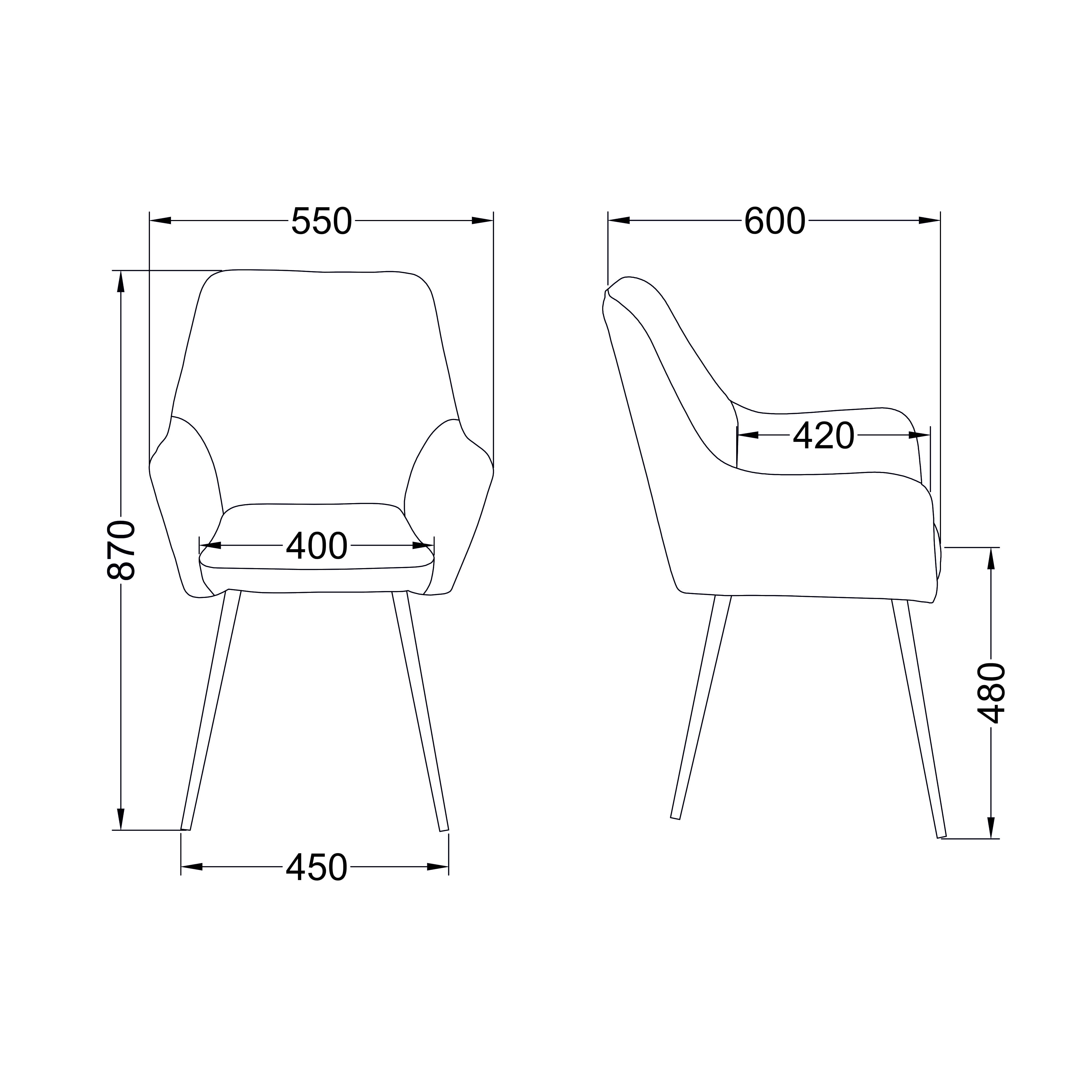 Стул Commander 2, темно-бирюзовый, велюр