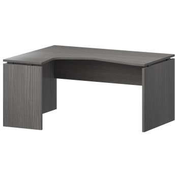 Стол эргономичный левый Аргентум НТ-040.ЛВ.Ч Лиственница