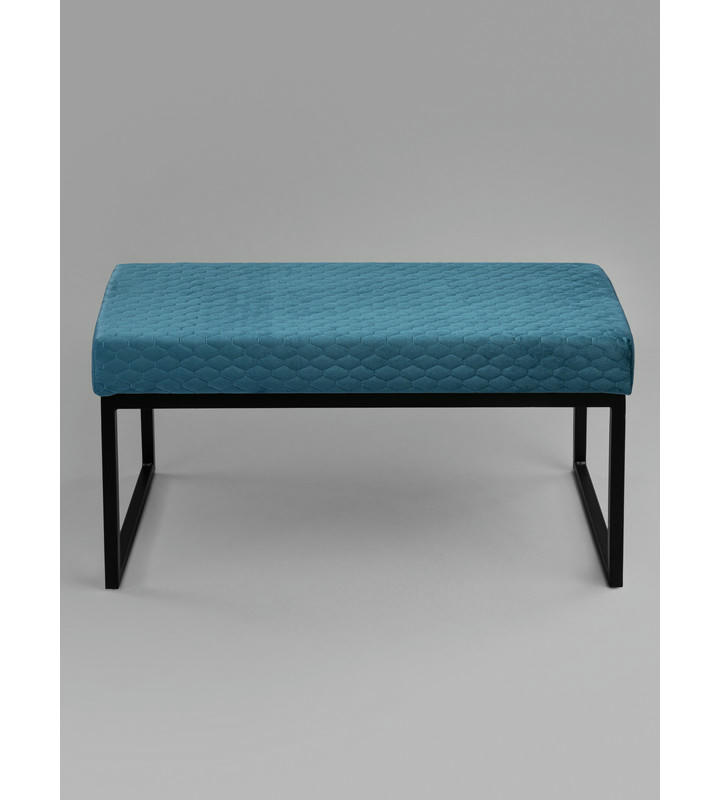 Банкетка Марсей 76-44 (бирюзовый/черный)
