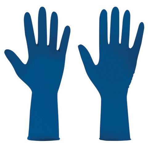 Перчатки латексные смотровые 25 пар (50шт) прочные XL(оч большой) S&C High Risk DL/TL