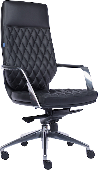 Кресло Everprof Roma (Рома) Кожа Черный