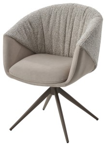 Стул ГИССЕН (GISSEN) 360 град., цвет ЛАТТЕ RIELY-111 / V885-3, ткань / ЛАТТЕ, ®DISAUR