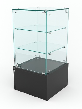 Прилавок "ИСТРА" №111-121 (с дверкой), Черный