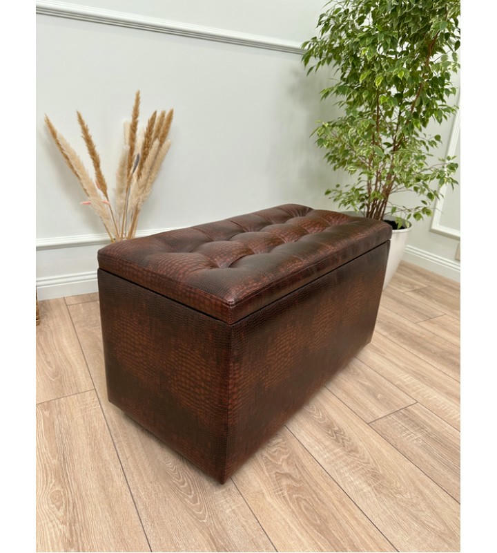 Пф-800-Я Кожа (коричневый крокодил)