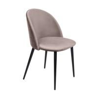 Cтул Thomas бархат пепельно-бежевый