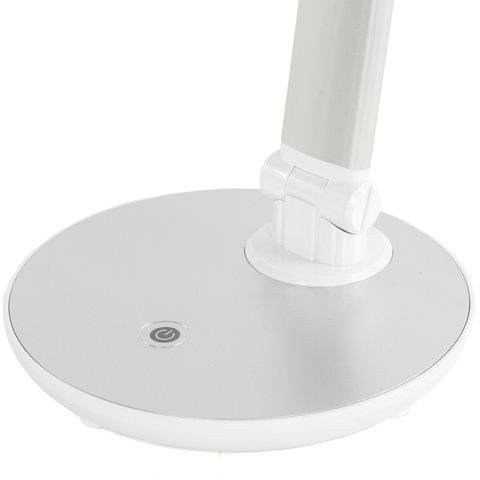 Настольная лампа / светильник SONNEN PH-3609, на подставке, LED, 9 Вт, металлический корпус, серый, 236688