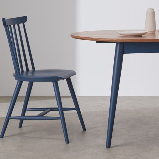 Стул Такер, темно-синий
