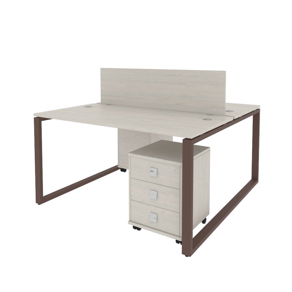 Офисная мебель Metal System Style, комплект №6 (О-опоры)