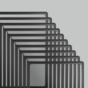 Панель для демосистемы черная формат А4 (10шт.)цвет Черный