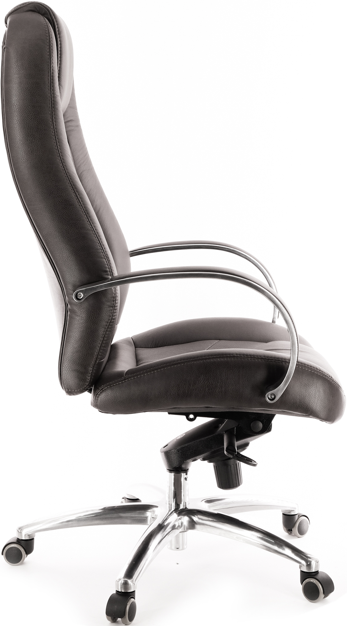 Кресло Everprof Drift Lux (Дрифт Люкс) M Кожа Коричневый